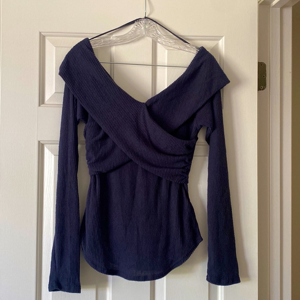 Free People Off the Shoulder Sweater